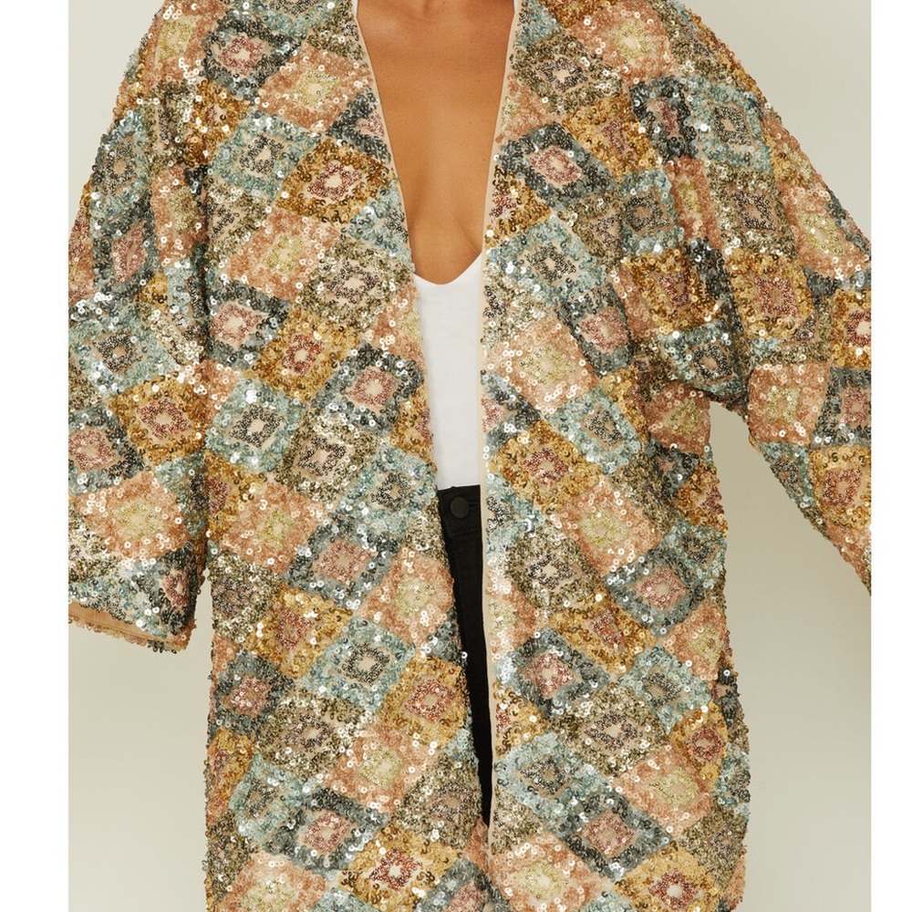By Together Sequin Cardigan